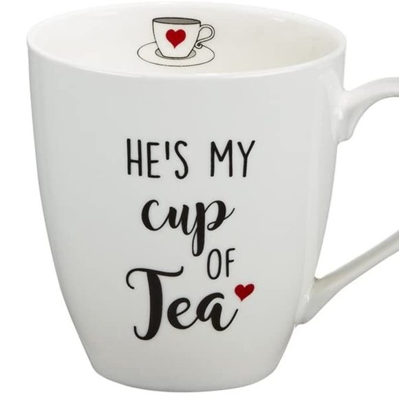 Pfaltzgraff Other - Brand New Pfaltzgraff He's My Cup of Tea 18 ounces Durable Porcelain Never Used